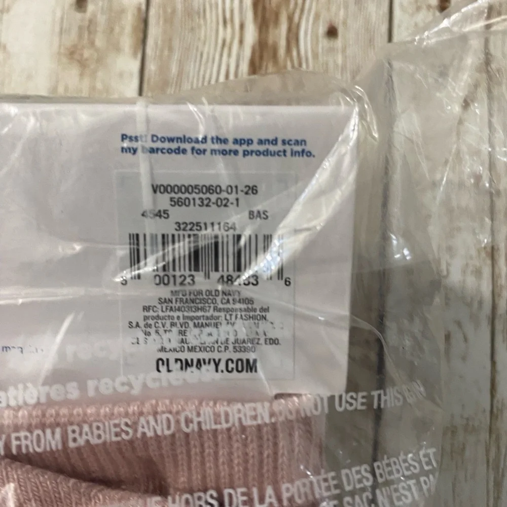 🆕 10-Pack Old Navy Toddler Girls Unisex Ankle Socks 4T/5T Pink